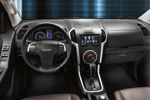 2017 Isuzu D-MAX interior