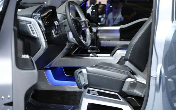 2020 Ford Atlas interior